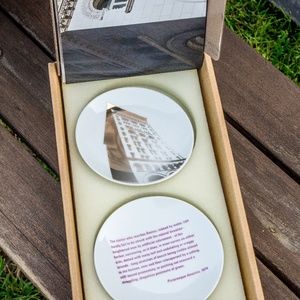 Boston, MA Souvenir Plates, Vintage Decor, Wall Plates, Souvenir